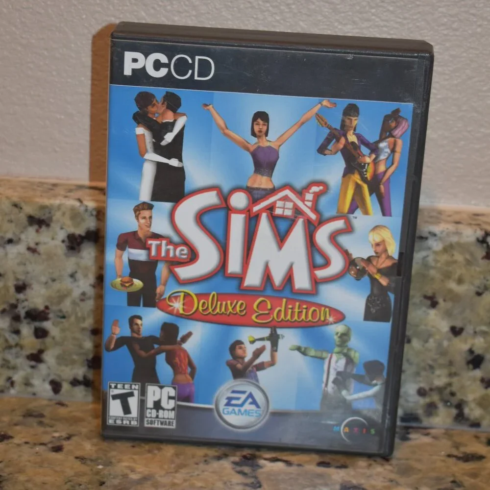 The Sims Deluxe Edition PC CD